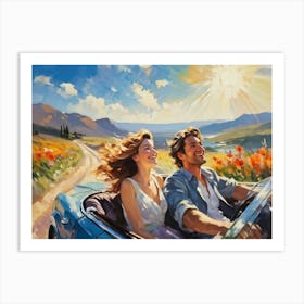 Love In The Sun Art Print