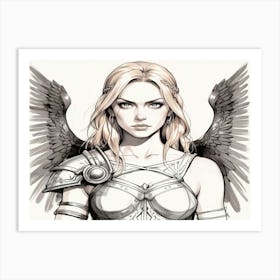 Angel 3 Art Print