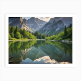 Mountain - Mountain Stock Videos & Royalty-Free Footage Art Print