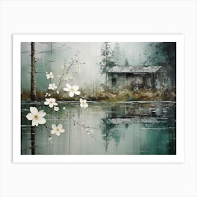 House By The Water Art Print