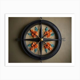 Compass 2 Art Print