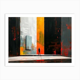 Abstract Painting 1 Art Print