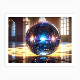 Ball Of Light Art Print