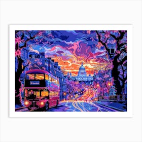 London nostalgia  Art Print