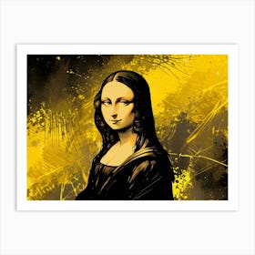 Mona Lisa 3 Art Print