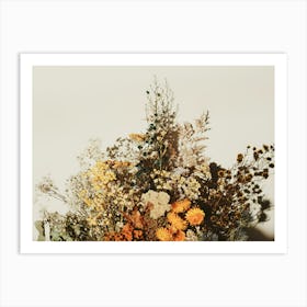 Dried Flowers Art Print