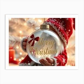 Merry Christmas Art Print