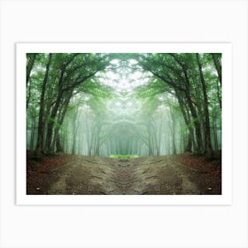 Forest Path Art Print