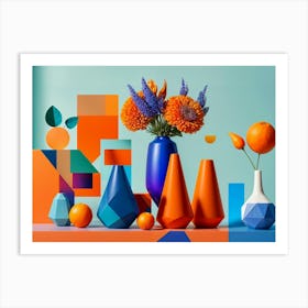 Cubist's Collection 02 Art Print