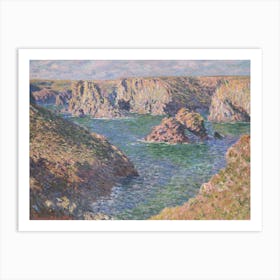 Port Domois, Belle Isle (1887), Claude Monet Art Print
