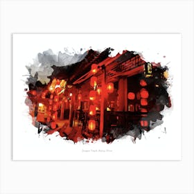 Dongyue Temple, Beijing, China Art Print