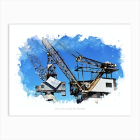 Cockatoo Island, Sydney, New South Wales Art Print