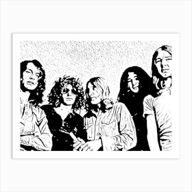 Mott The Hoople Band Rock Music Art Print
