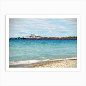 Ship In The Water 1 Art Print