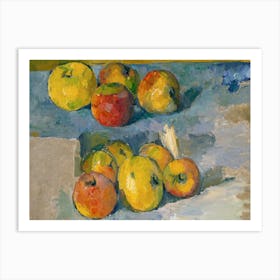 Apples, Paul Cézanne Art Print