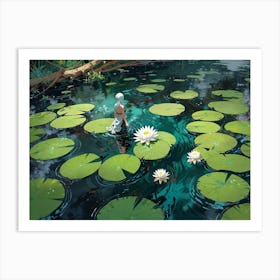 Water Lily Art Print