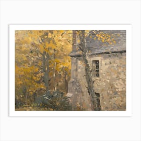 House In The Woods 25 Art Print