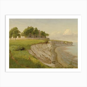 House On The Cliff Art Print