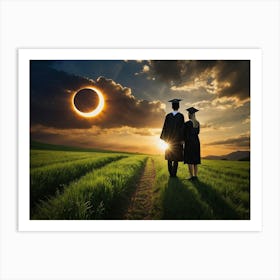 Eclipse Of The Sun 3 Art Print