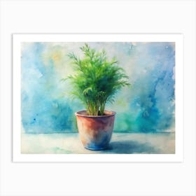 Potted Plant 4 Art Print