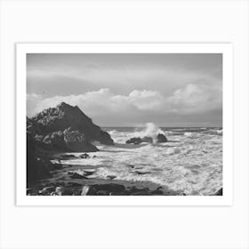 Monterey County, California, Pacific Ocean By Russell Lee Art Print