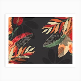 Floral Pattern 4 Art Print