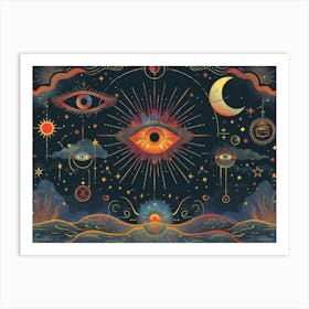 All Seeing Eye 1 Art Print