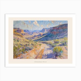 Western Landscapes Chihuahuan Desert Texas 1 Poster Art Print