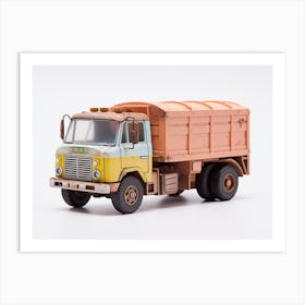 Toy Car Garbage Truck Art Print