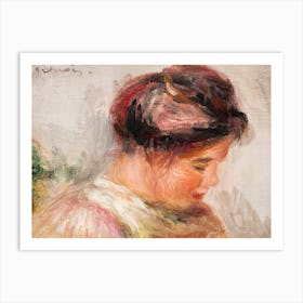 Head Of Young Girl (1905–1908) Art Print