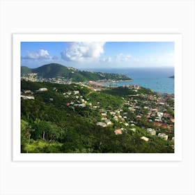 Stunning Views in St. Thomas, BVI Art Print