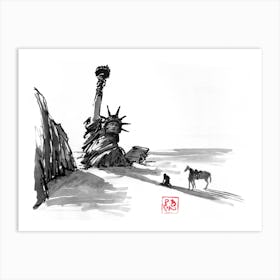 Planet Of The Apes Art Print