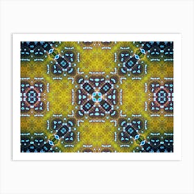 The Pattern Is A Carpet Art Print