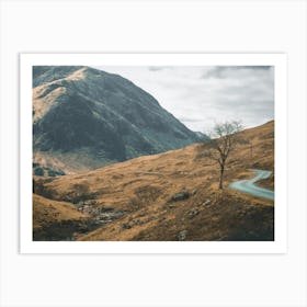 Scotland Road Art Print