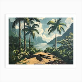 Palm Trees Art Print