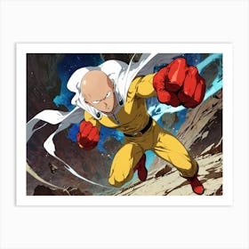 One Punch Man 10 Art Print