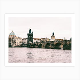 Charles Bridge In Prague Art Print