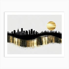 New York City Skyline 3 Art Print