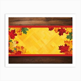 Autumn Leaves 43 Art Print