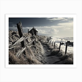 Empty Beaches 3 Art Print