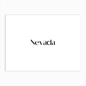 Nevada Art Print