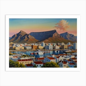 Cape Town City 3  Art Print