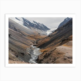 River In Pakistan 1 Art Print