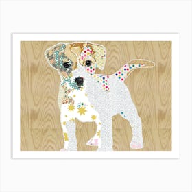 Jack Russel Puppy Art Print
