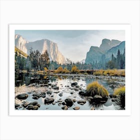 Mountain Creek In California Art Print