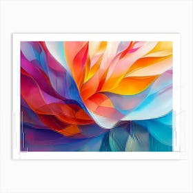 Illustration Background Art Print