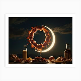 Crescent Moon Art Print