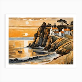 European Coastal Painting (70) Art Print