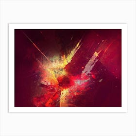 The blazing beauty of the starlight Art Print