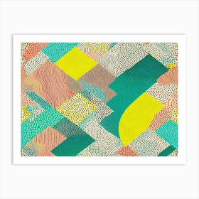 Abstract Geometric Pattern Art Print